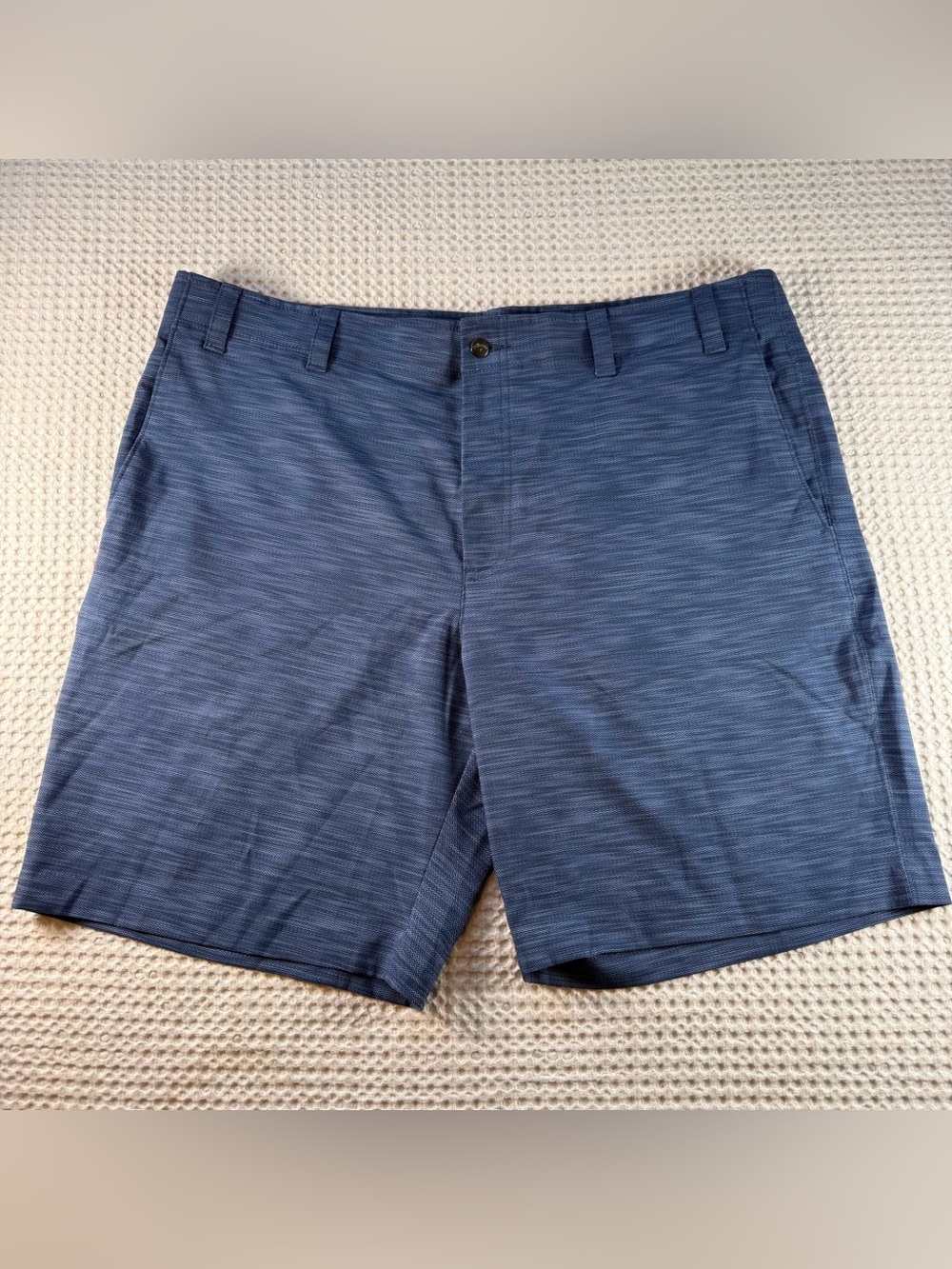 Callaway Golf Shorts Men’s 40 Blue Stretch Performance Flat Front NWOT